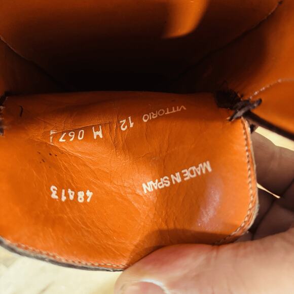 Mezlan Slip On Loafers Dress Shoe in Cognac Brown with New Handmade Soles main image 8